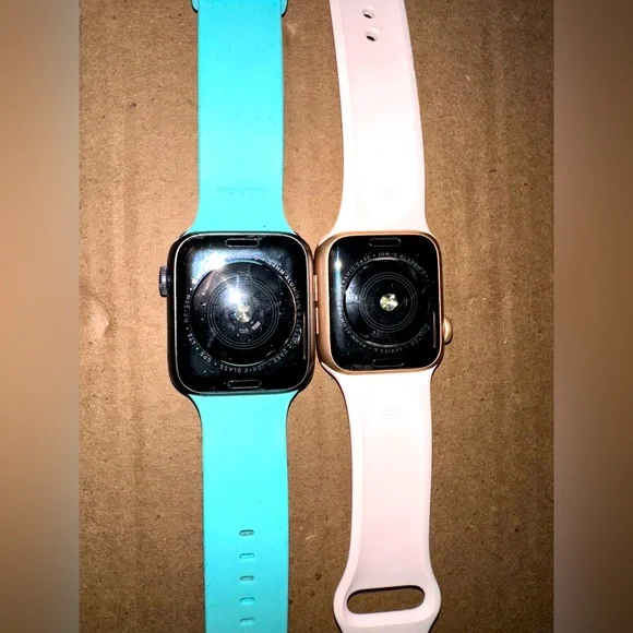 Two Apple Watches Series 5 40mm and 44mm